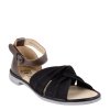 Sandały Fly London COFA167 Black Bronze Black Cupido Mousse Idra P501167000